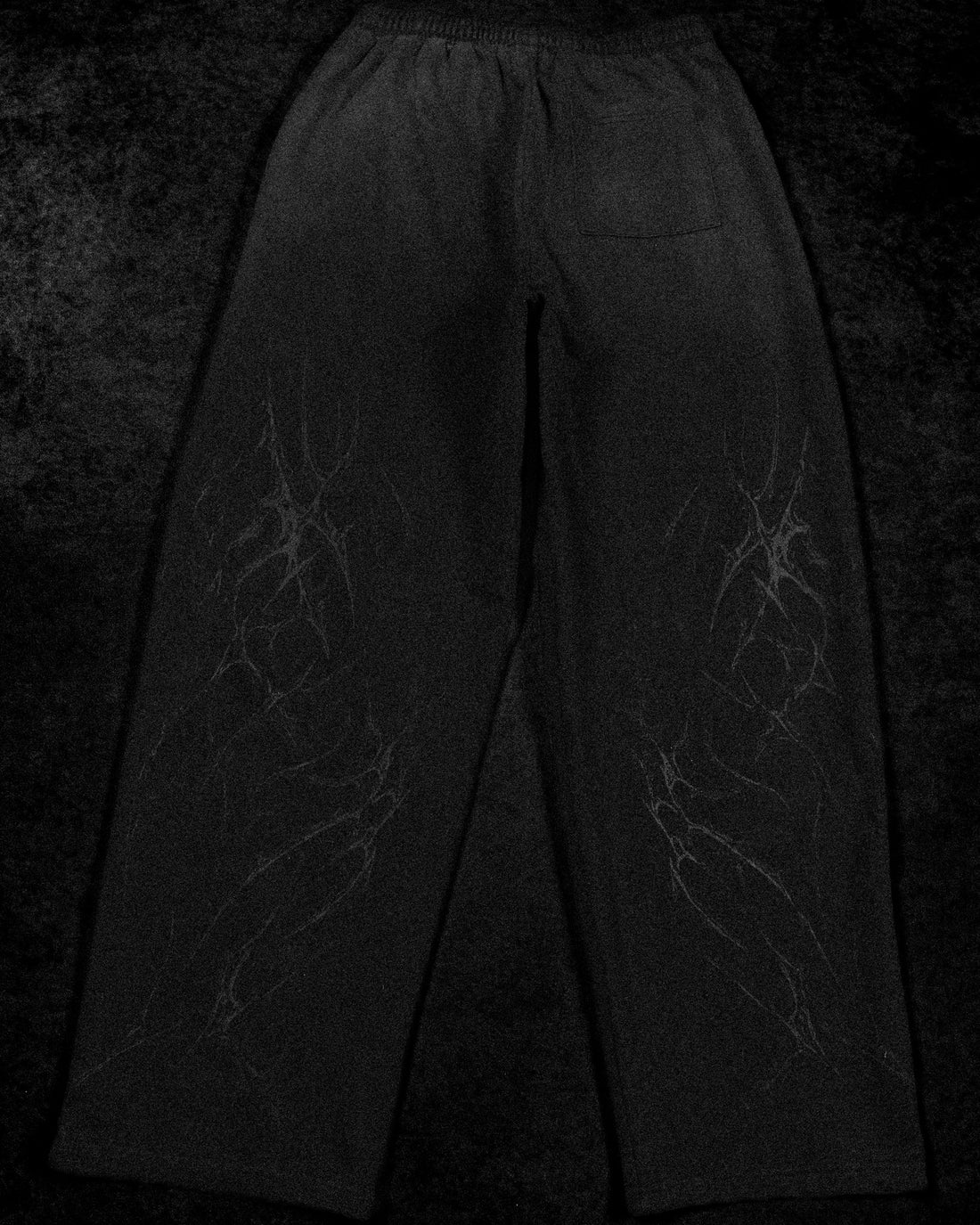 Blood Omen Banana Shape Uncuffed luxury sweatpants [SMOKE]