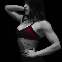 Women's Void Tech™ Obsidian Sports Bra [NIGHTMARE]