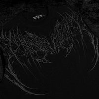 Dark Forge Oversized Cutoff Tee [DARKNESS]