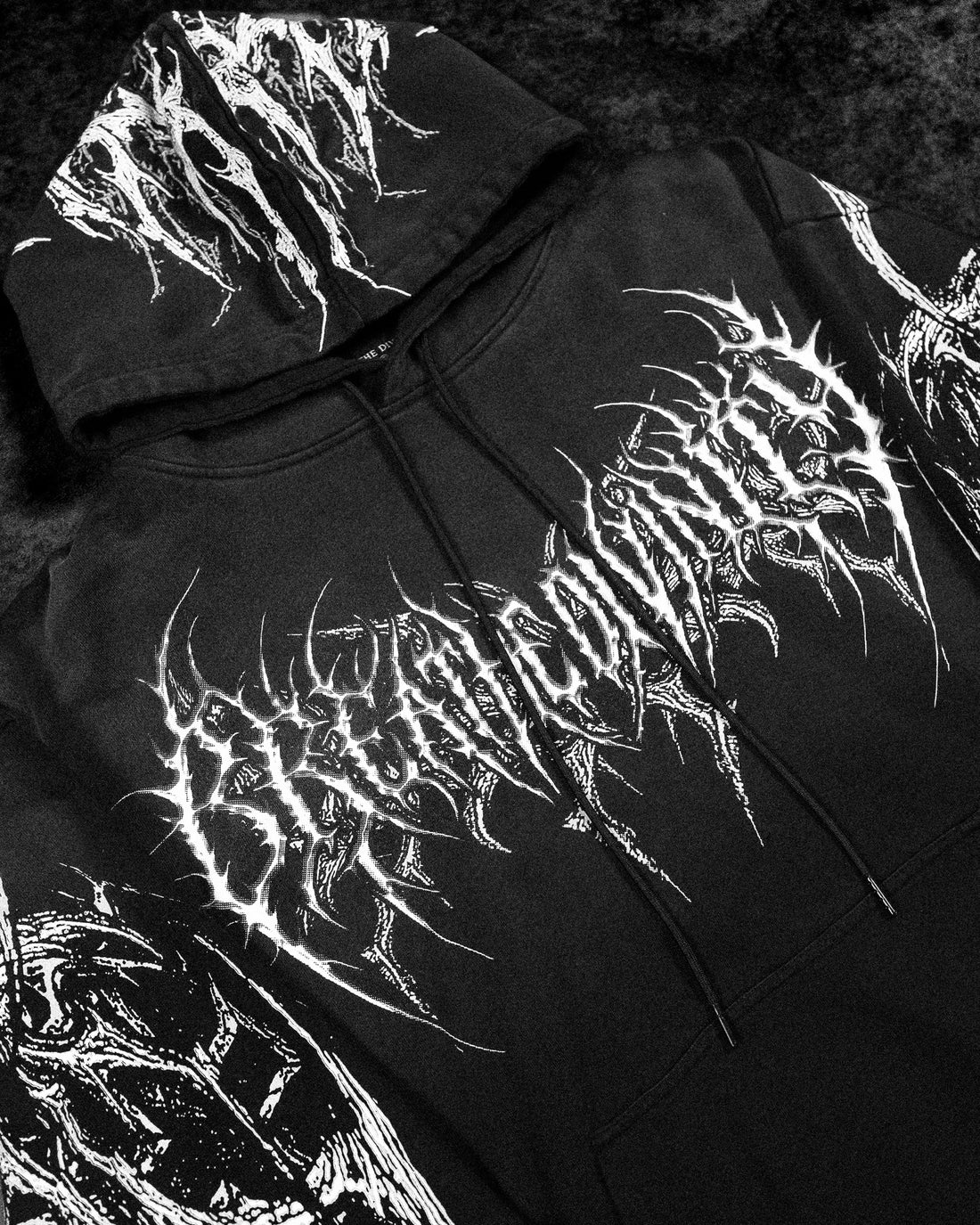 Nightreign Oversized pullover hoodie [SMOKE]