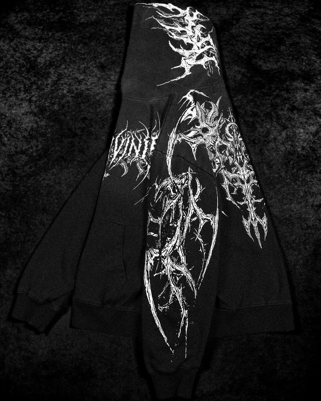 Nightreign Oversized pullover hoodie [SMOKE]