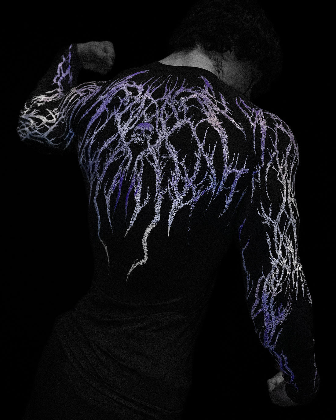 Void Tech™ Soul Decay longsleeve Compression [HOLLOW PURPLE]