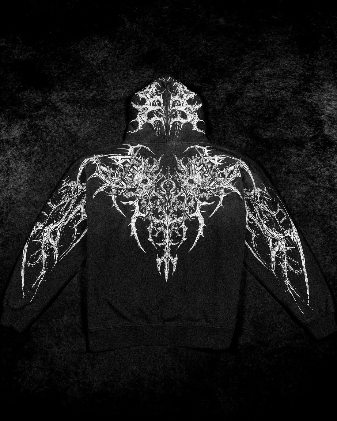 Nightreign Oversized pullover hoodie [SMOKE]