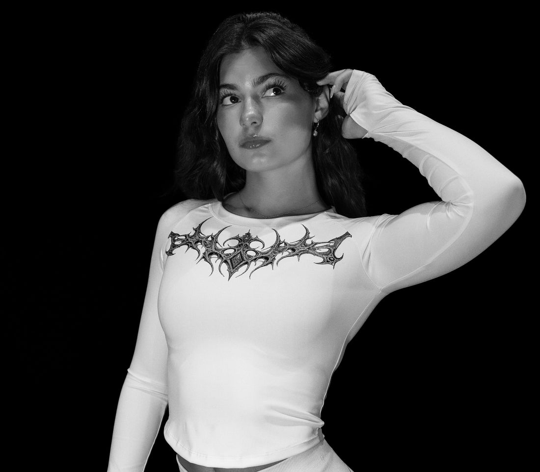 Void Tech™ Cursed Relic Long sleeve compression [DIVINE WHITE]