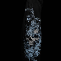 Women's Death Rose Banana Shaped Uncuffed Sweatpants [FROST]