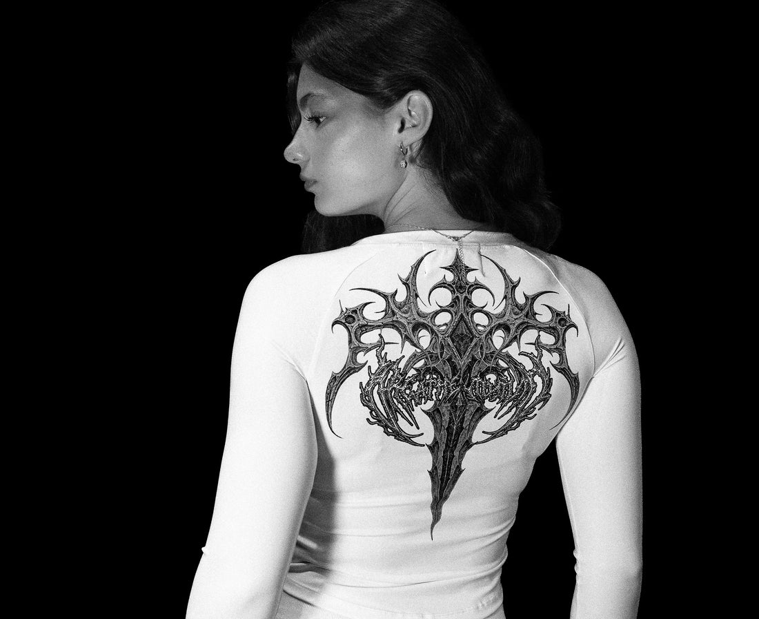 Void Tech™ Cursed Relic Long sleeve compression [DIVINE WHITE]