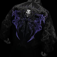 Deathwing Oversized Zip-up Hoodie [DUSK]
