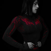 Women's Void Tech™ Moonveil Zip-up Compression jacket [NIGHTMARE]