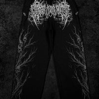 Dark Forest Uncuffed Luxury sweatpants [VOID BLACK]