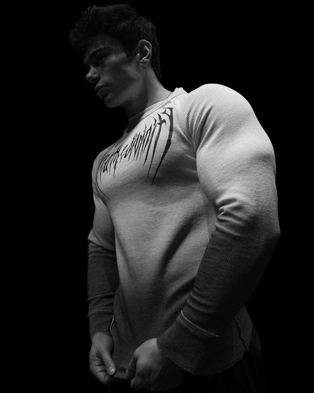 Mens Essential Thermal longsleeve T-shirt [DIVINE WHITE]