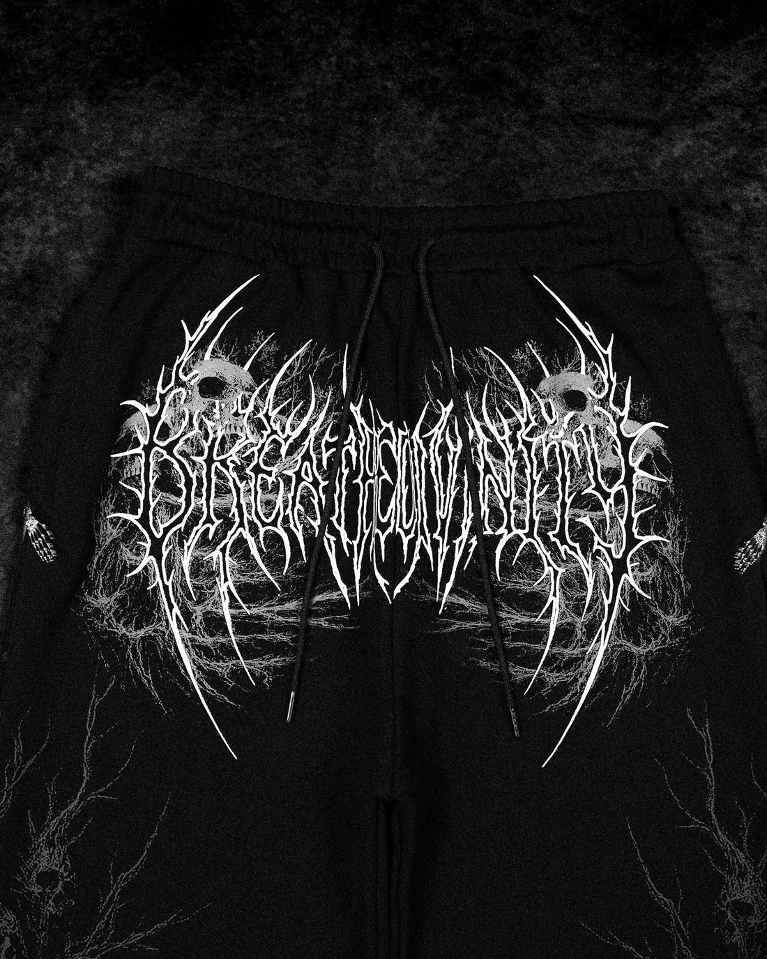 Dark Forest Uncuffed Luxury sweatpants [VOID BLACK]