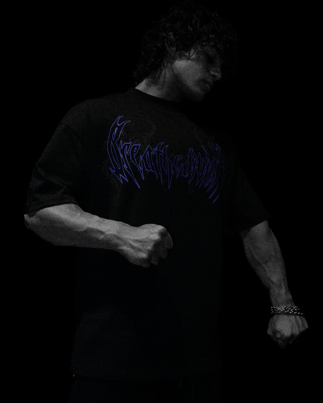 Abyssal Bloom Oversized T-shirt [DUSK]