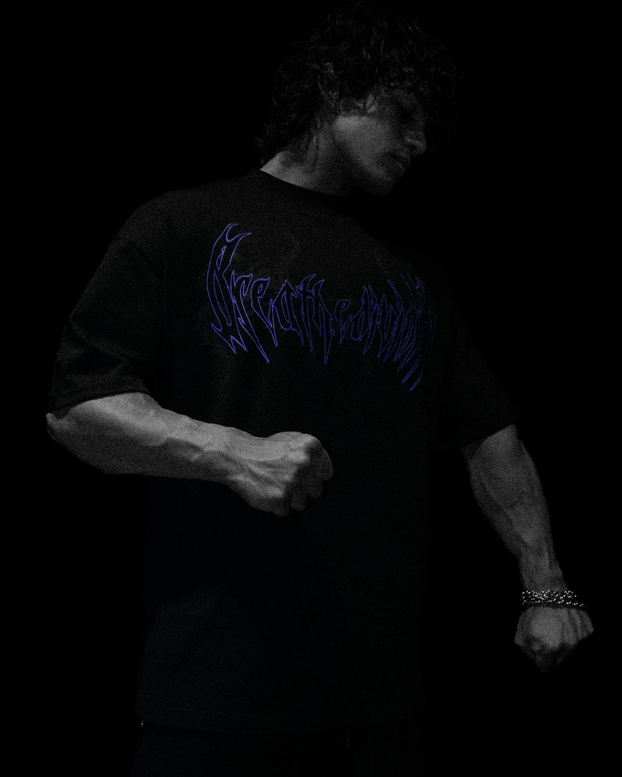 Abyssal Bloom Oversized T-shirt [DUSK]