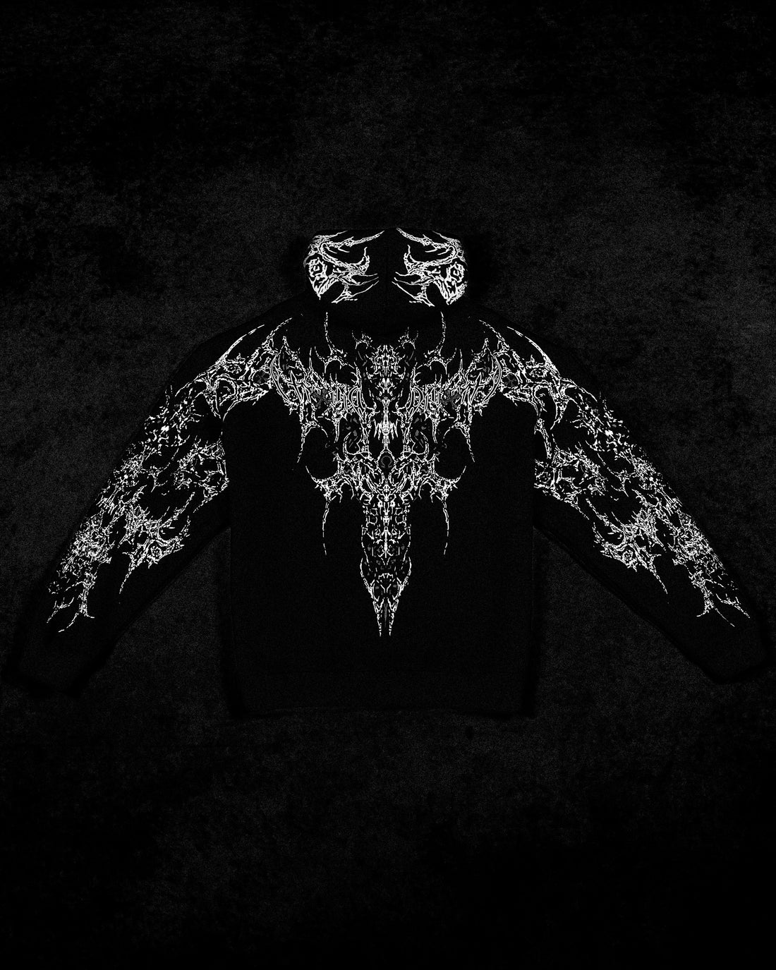 Cathedral Oversized pullover hoodie [MIDNIGHT]