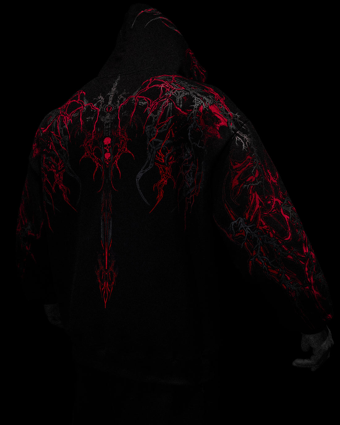 Deathblade Oversized pullover hoodie [NIGHTMARE]