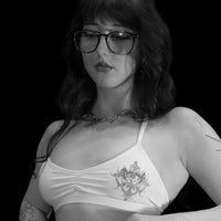 Women's Void Tech™ Shadow Heart Sports Bra [DIVINE WHITE]