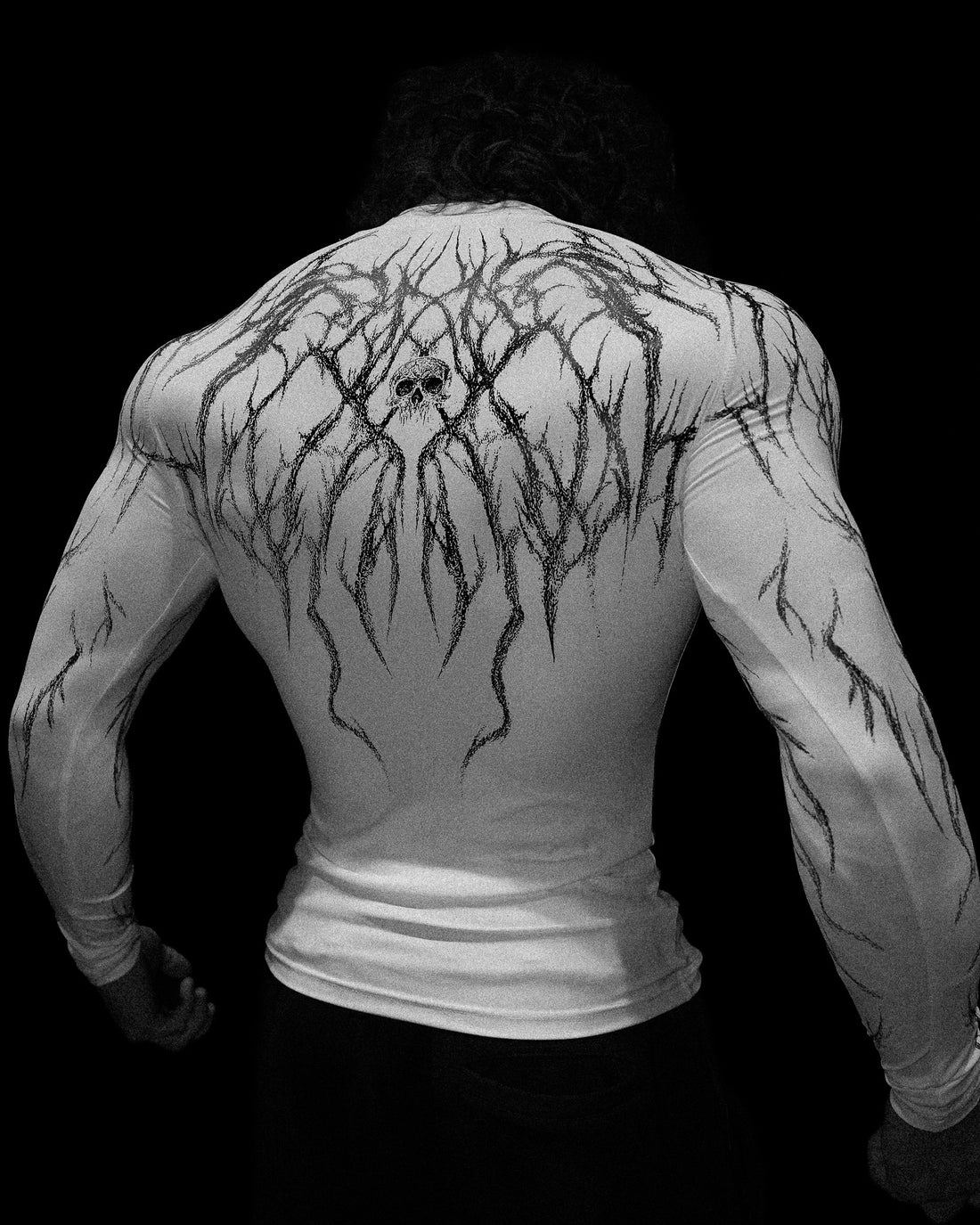Void Tech™ Soul Decay longsleeve Compression [DIVINE WHITE]