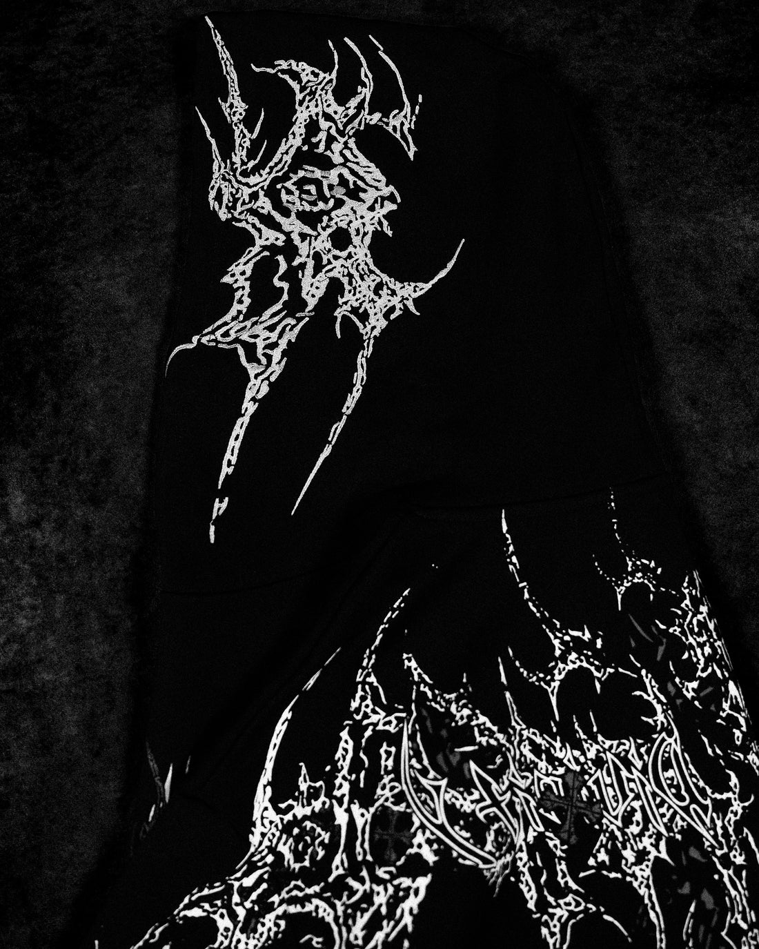 Cathedral Oversized pullover hoodie [MIDNIGHT]