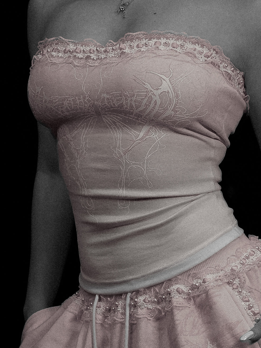 Women's Faerie Tube Top [BLUSHVEIL PINK]