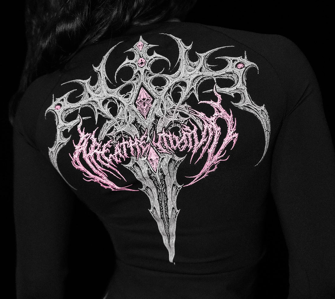 Void Tech™ Cursed Relic Long sleeve compression [BLOSSOM PINK]