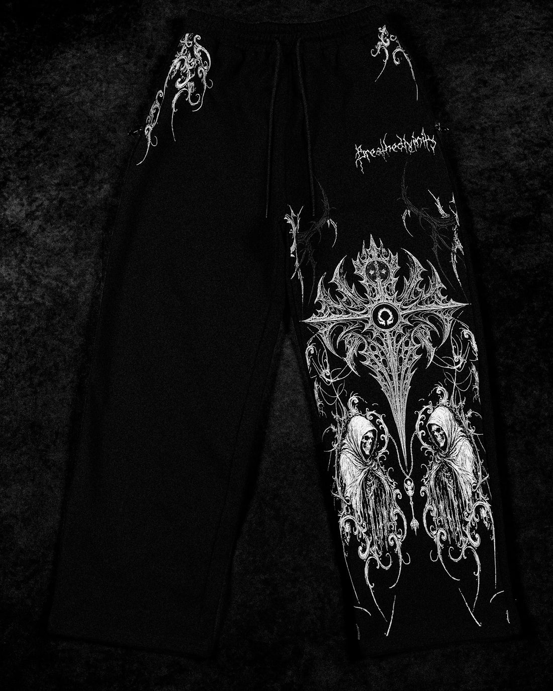 Blood Oath Uncuffed luxury sweatpants [VOID BLACK] MEN'S BF COLL 2025