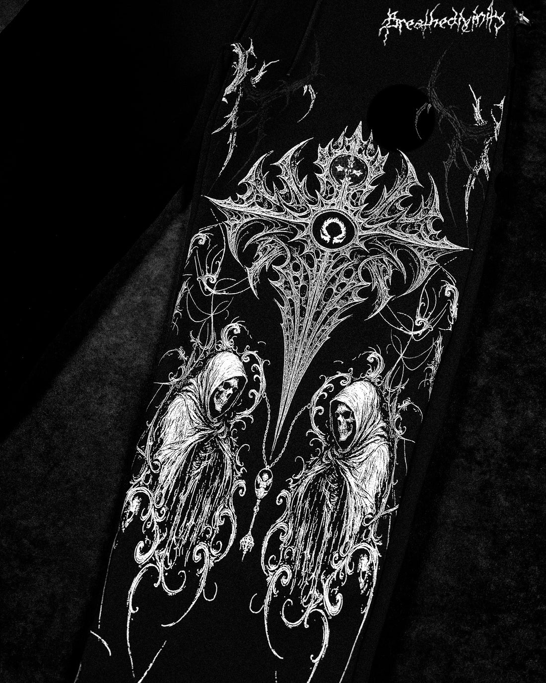 Blood Oath Uncuffed luxury sweatpants [VOID BLACK] MEN'S BF COLL 2025