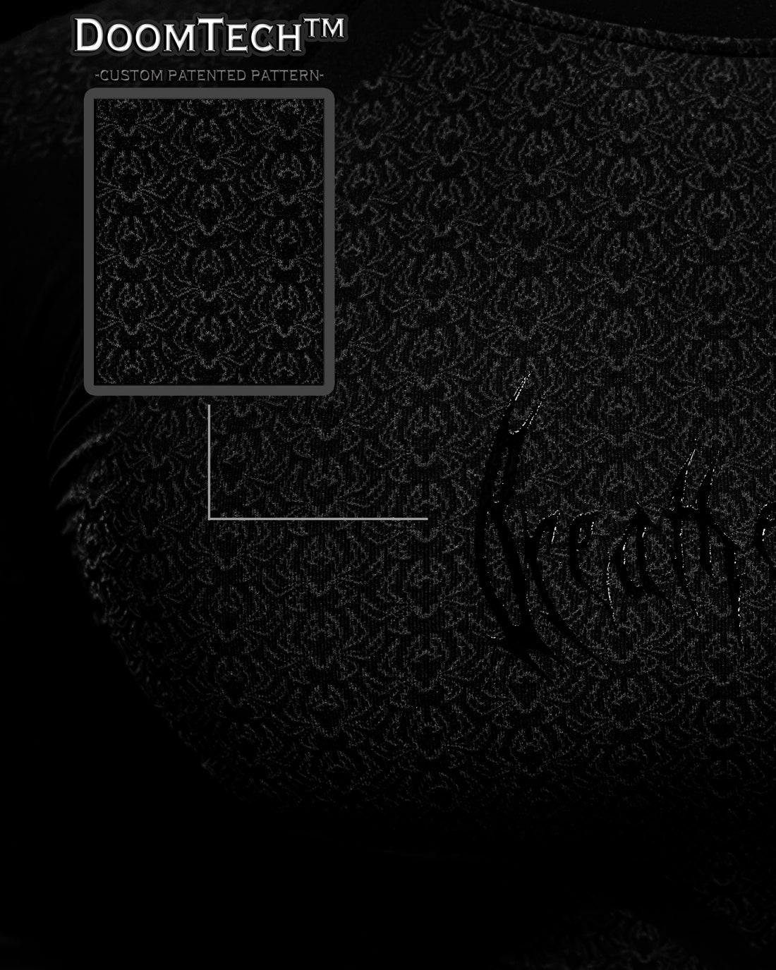Doom Tech™ Spider-Corpse Longsleeve Compression [VOID BLACK]
