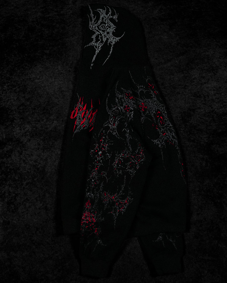 Cathedral Oversized pullover hoodie [INFERNO]