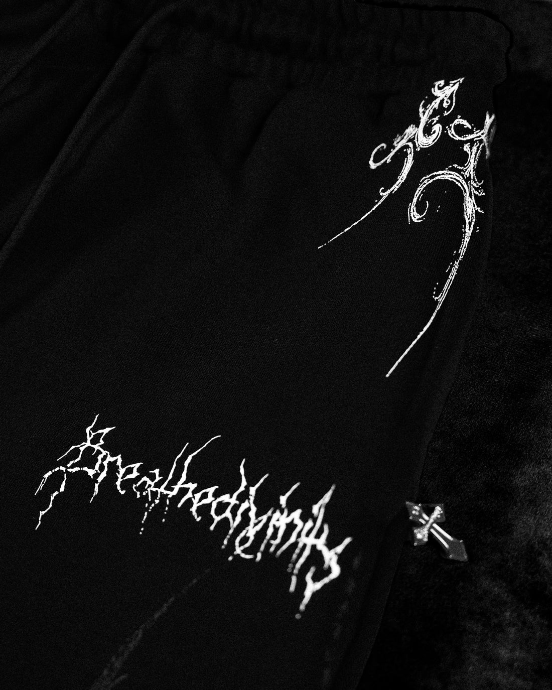 Blood Oath Uncuffed luxury sweatpants [VOID BLACK] MEN'S BF COLL 2025