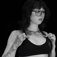 Women's Void Tech™ Shadow Heart Sports Bra [MIDNIGHT BLUE]