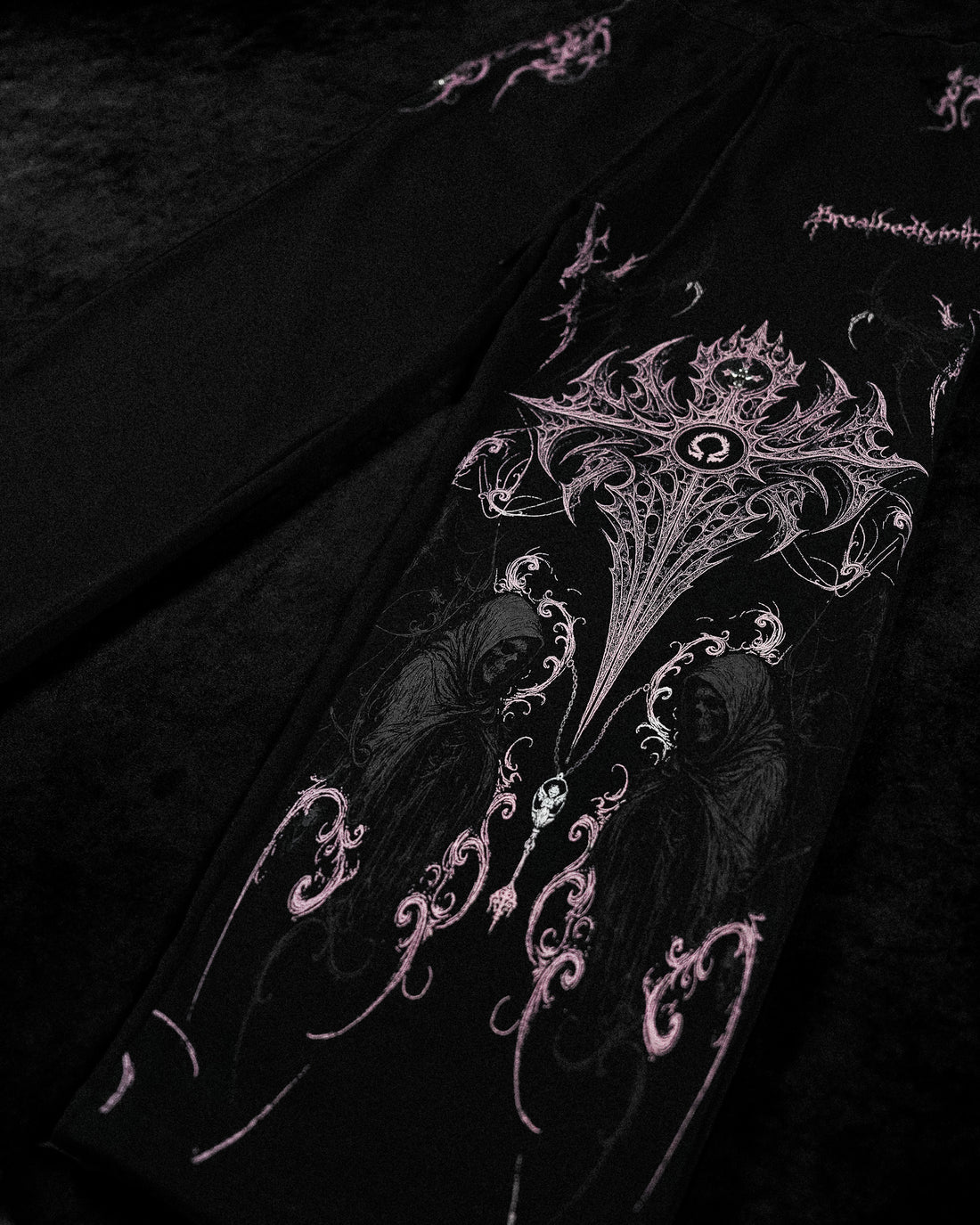 Blood Oath Uncuffed luxury sweatpants [BLOSSOM PINK] MEN'S BF COLL 2025