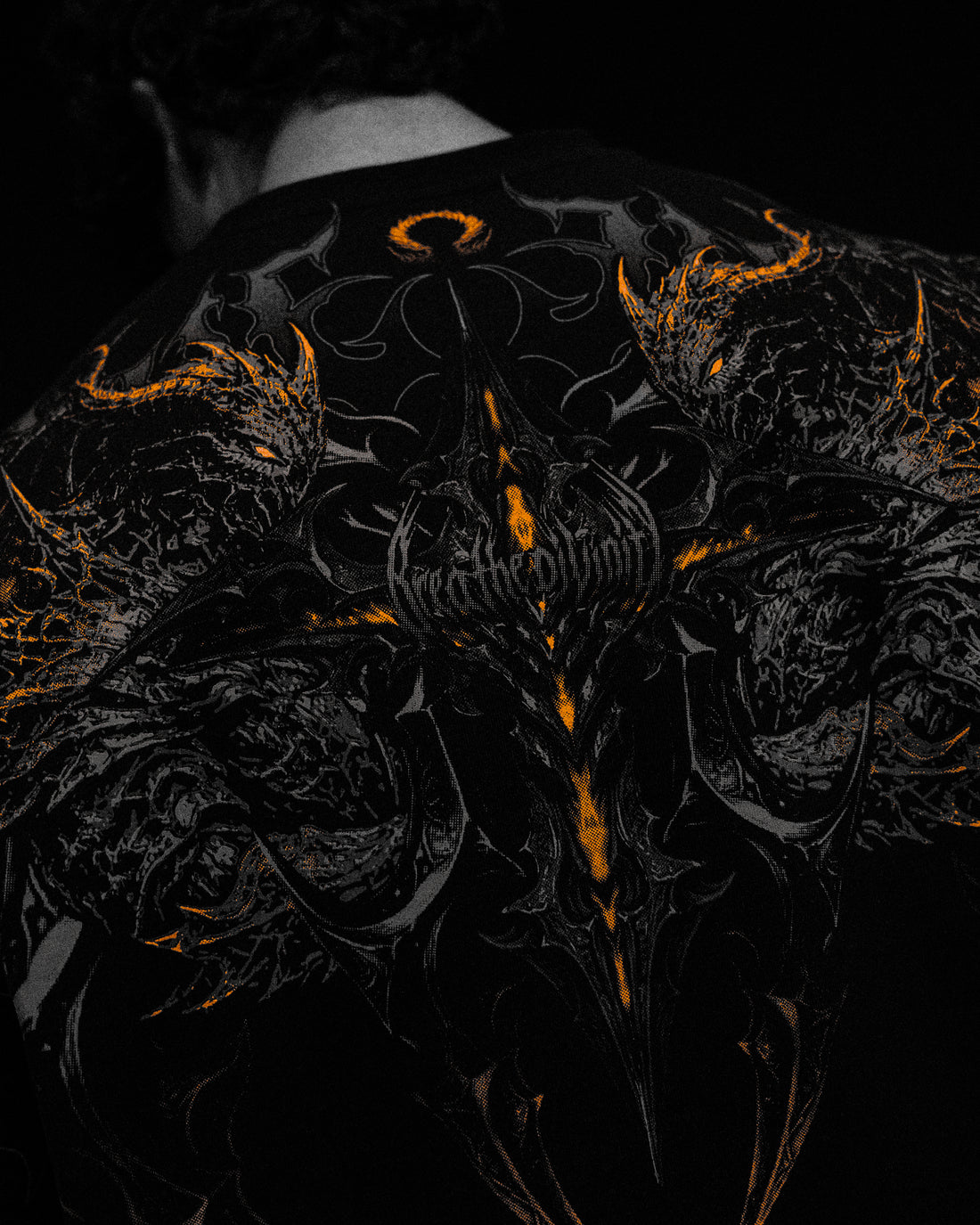 Shadow Monarch Oversized T-shirt [SCORCH]