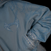 Women's Faerie Zip-up Hoodie [EVERMORE BLUE]