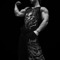 Bloodborne Bodybuilding Stringer [VOID BLACK]