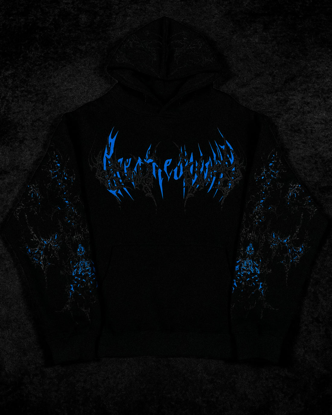 Cathedral Oversized pullover hoodie [MOONLIGHT BLUE]