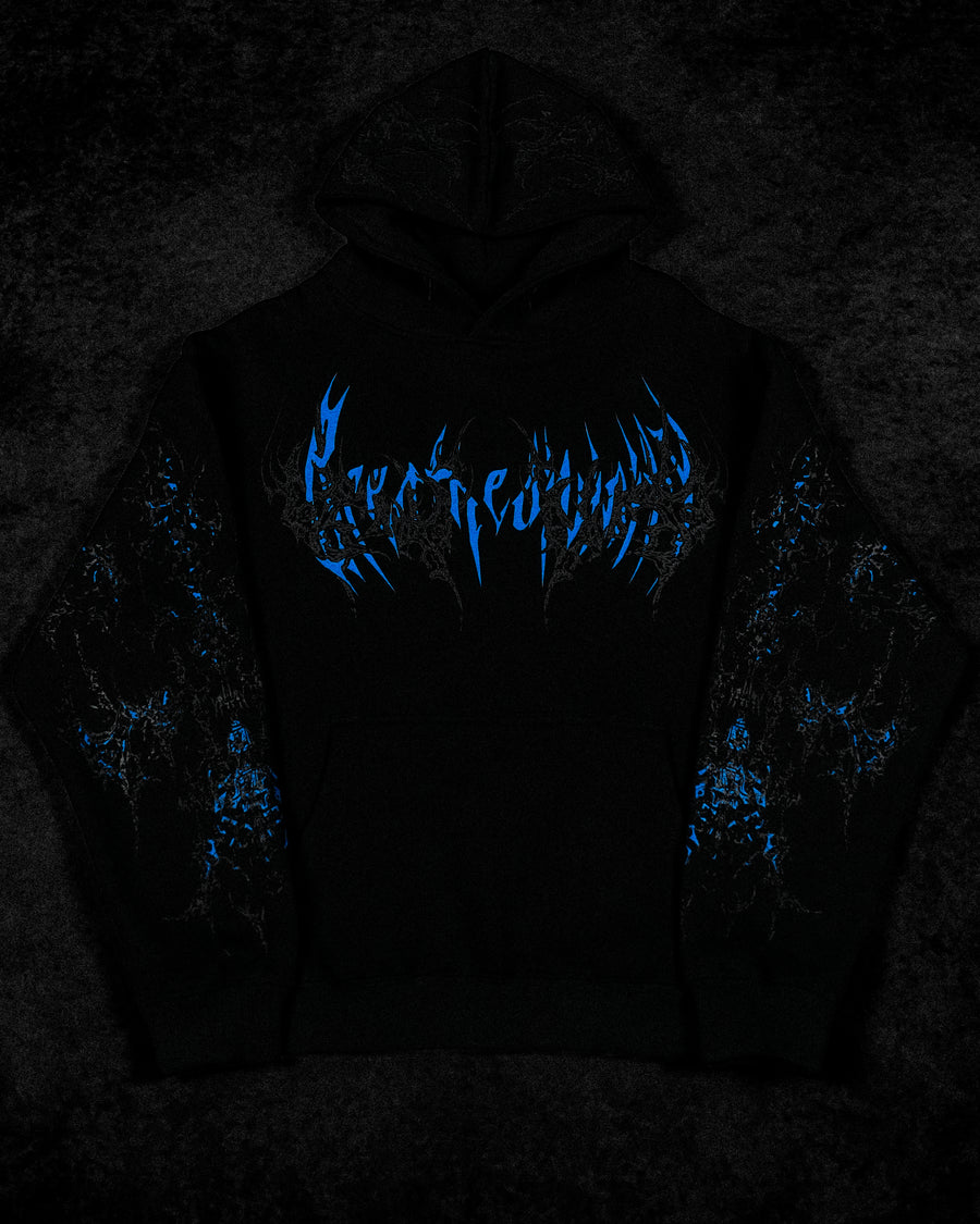 Cathedral Oversized pullover hoodie [MOONLIGHT BLUE]