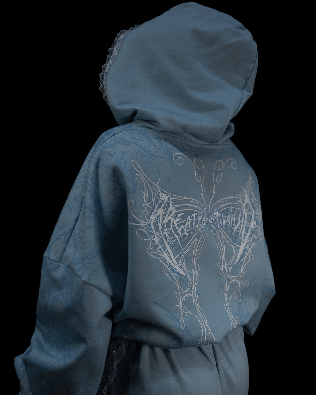 Women's Faerie Zip-up Hoodie [EVERMORE BLUE]