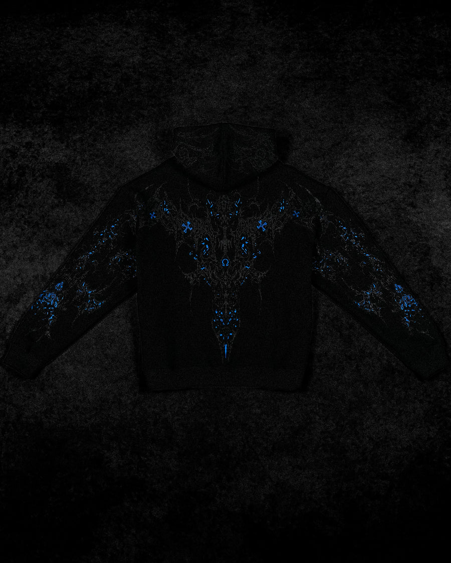 Cathedral Oversized pullover hoodie [MOONLIGHT BLUE]