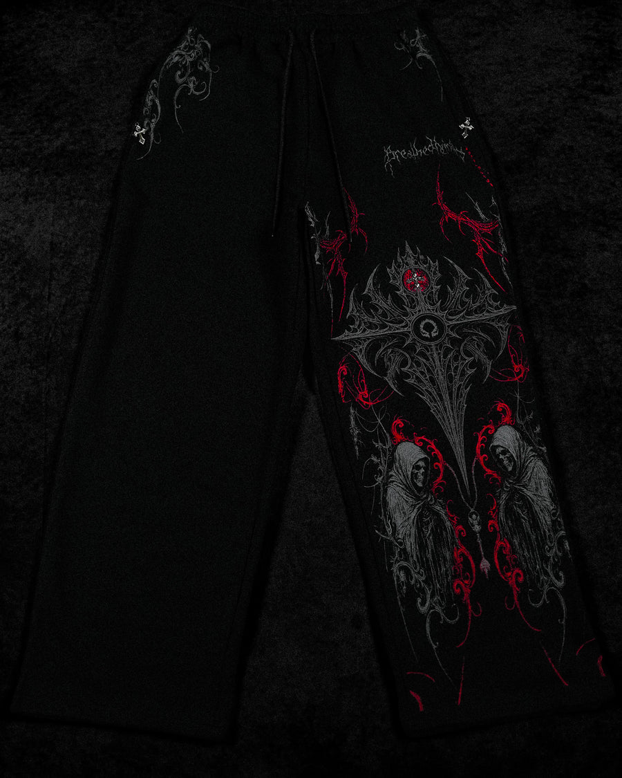 Blood Oath Uncuffed luxury sweatpants [NIGHTMARE] MEN'S BF COLL 2025