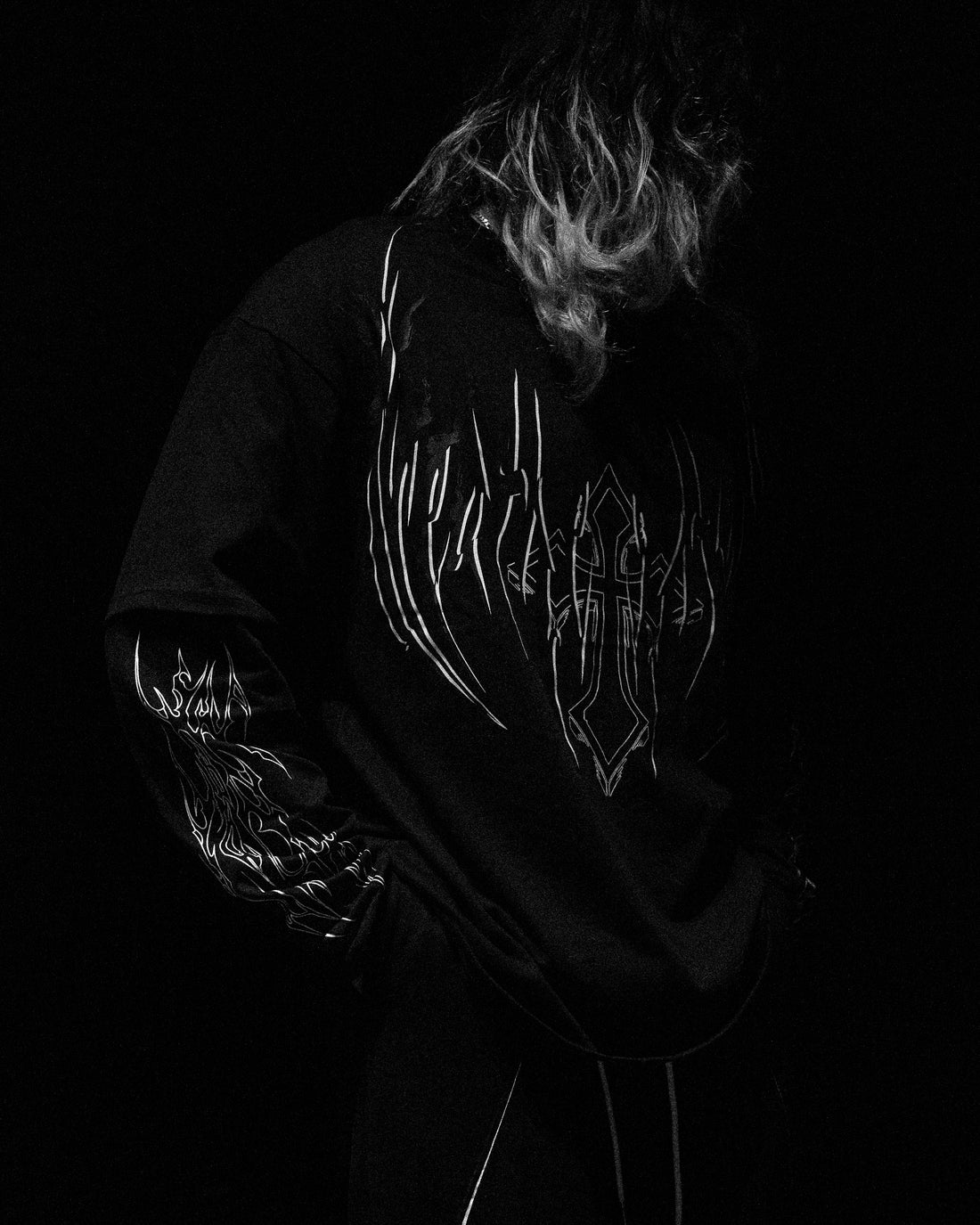 Heavenly Oversized longsleeve T-shirt [VOID&LIGHT]