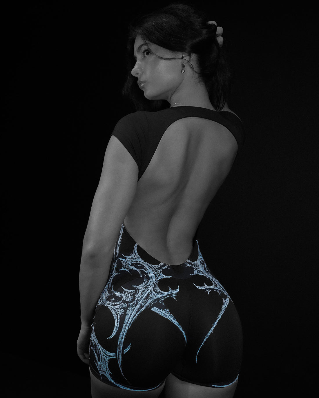 Womens Void Tech™ Revenant Open Back Bodysuit [FROST]