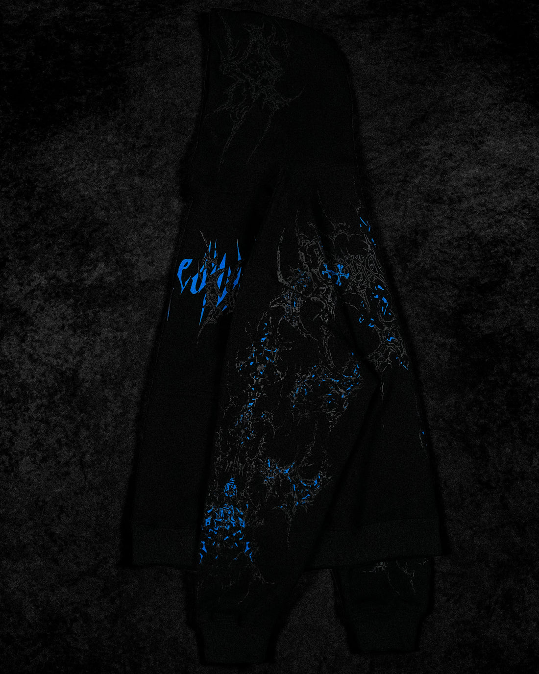 Cathedral Oversized pullover hoodie [MOONLIGHT BLUE]