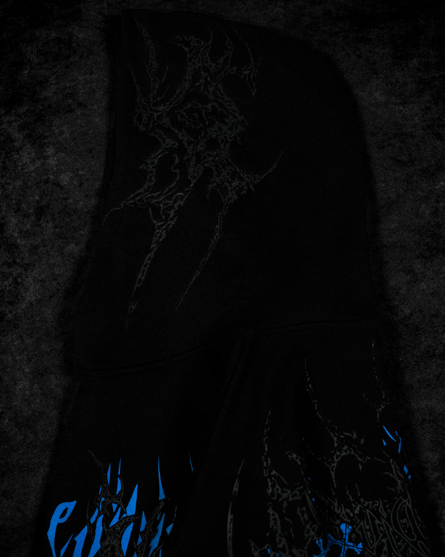 Cathedral Oversized pullover hoodie [MOONLIGHT BLUE]