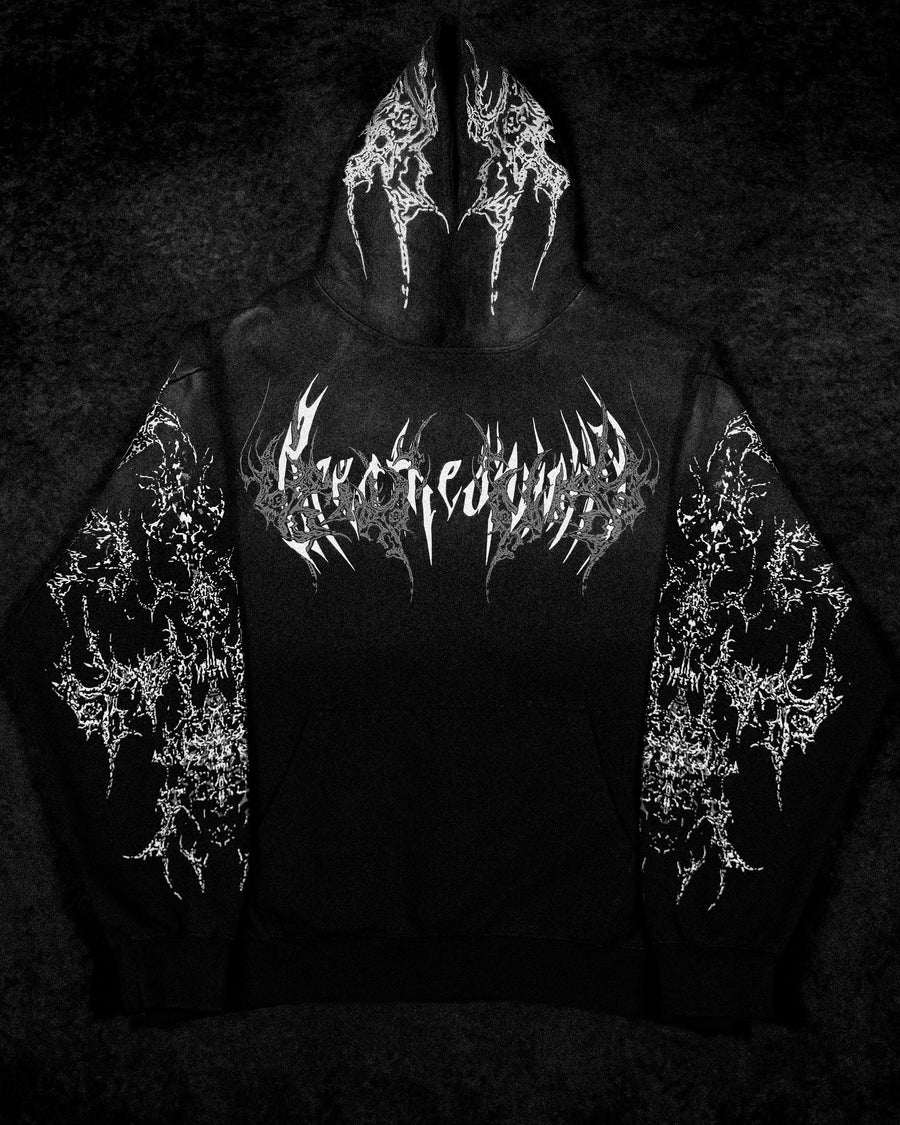 Cathedral Oversized pullover hoodie [SMOKE]