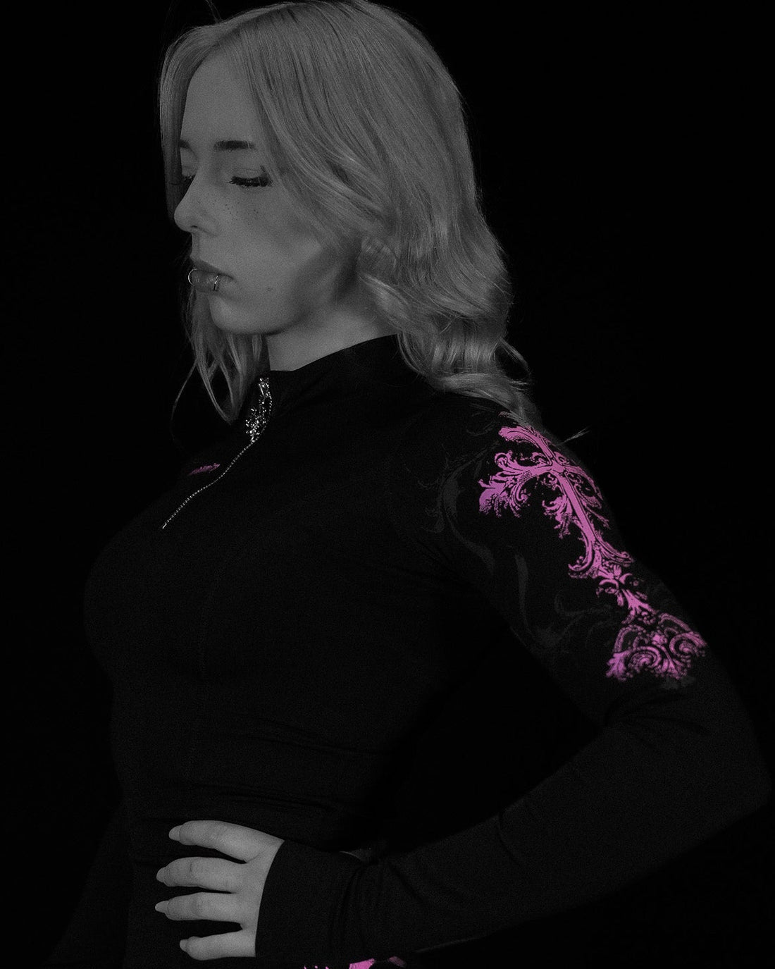 Women's Void Tech™ Regalia long sleeve Quarter zip [BLOSSOM PINK]