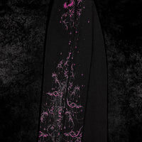 Women's Shattered Blade Rhinestone Uncuffed Sweatpants [BLOSSOM PINK]