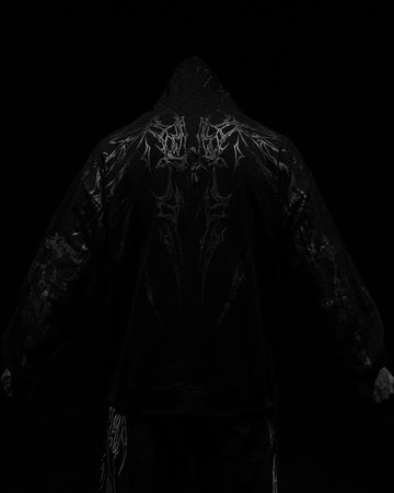 DoomSlayer Oversized pullover hoodie [DARKNESS]