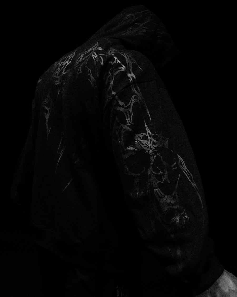 Doomslayer Oversized pullover hoodie [DARKNESS]