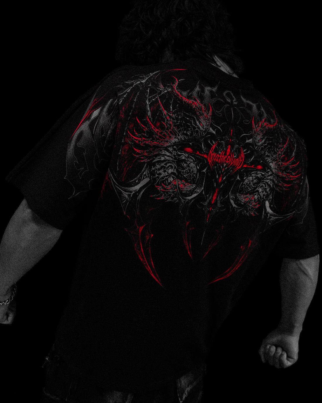 Shadow Monarch Oversized T-shirt [BLOODMOON]