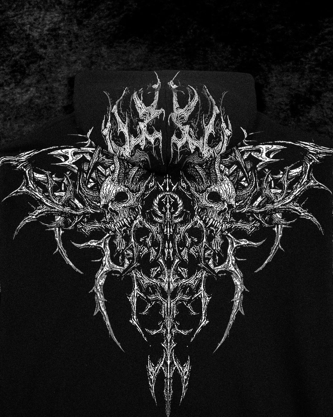 Nightreign Oversized pullover hoodie [MIDNIGHT]